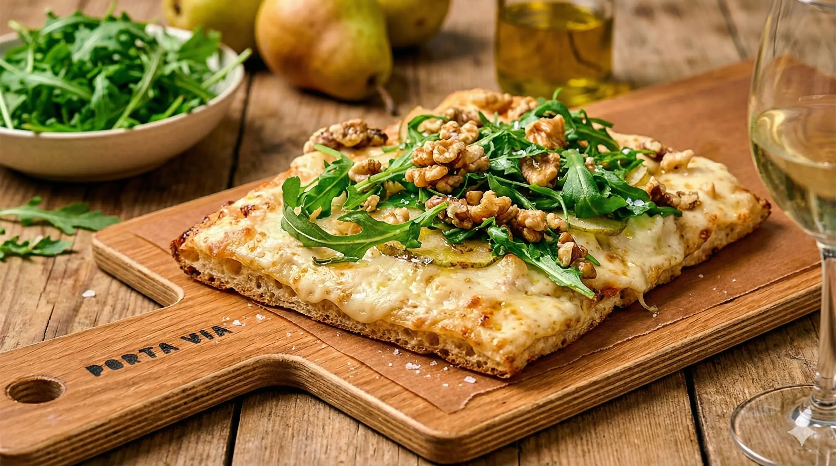 Pizza al taglio - Bianca chevre